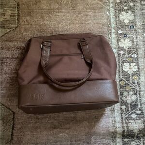 BEIS Brown Maple Mini Weekender